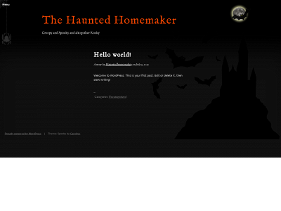 thehauntedhomemaker.net snapshot