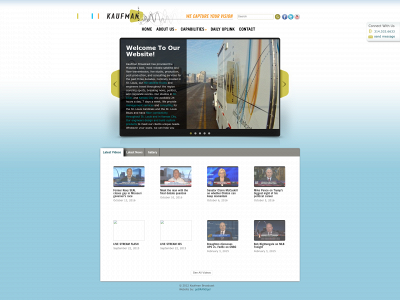 kaufmanbroadcast.com snapshot