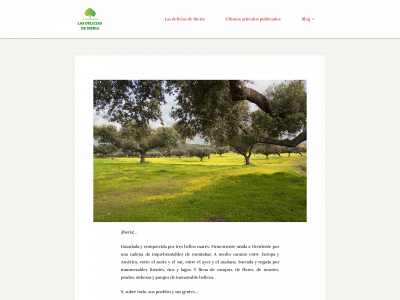 lasdeliciasdeiberia.com snapshot