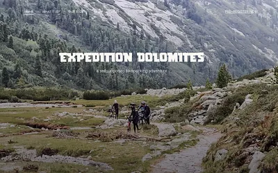 expeditiondolomites.com snapshot