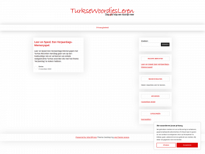 turksewoordjesleren.nl snapshot