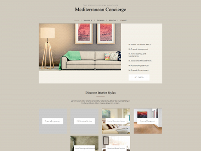 mediterraneanconcierge.com snapshot
