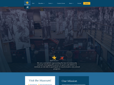 sportsmuseum.org snapshot