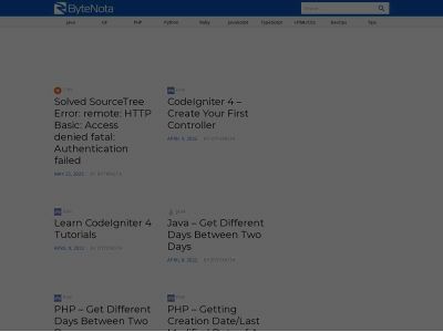 bytenota.com snapshot
