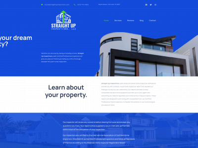 straightupinspections.com snapshot