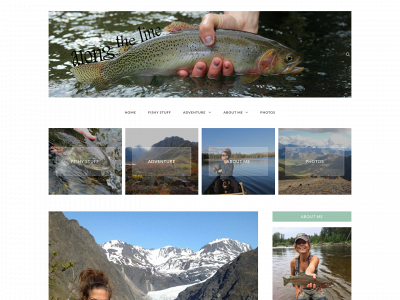 alongthelineblog.com snapshot