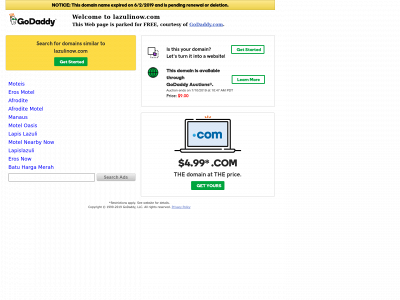 lazulinow.com snapshot