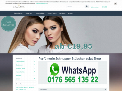 eclat-parfuem-shop.de snapshot