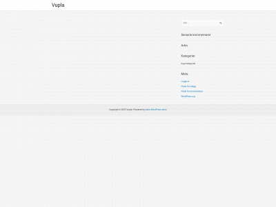 vupla.se snapshot
