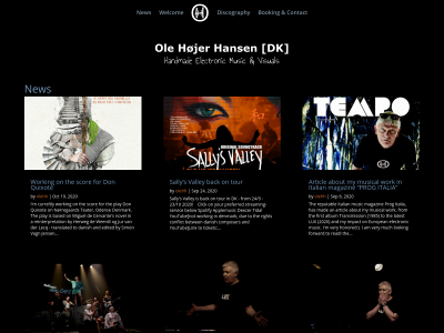olehhansen.dk snapshot