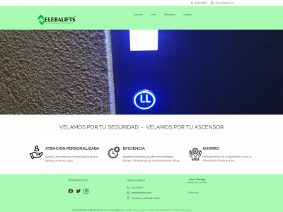 elebalifts.com snapshot