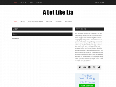 alotlikelia.com snapshot