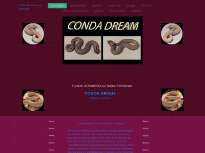 condadream.de snapshot
