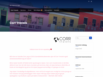 corrtravels.dk snapshot