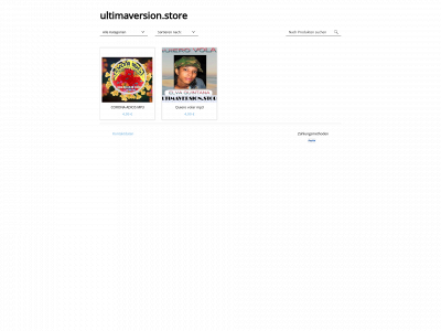 ultimaversion.store snapshot