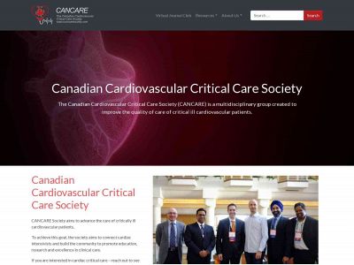 cancaresociety.com snapshot