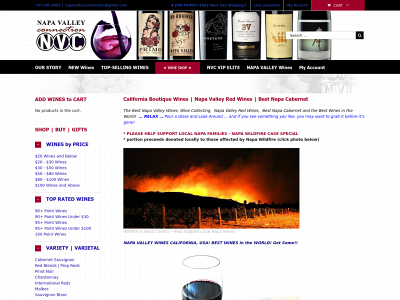 napavalleyconnection.com snapshot