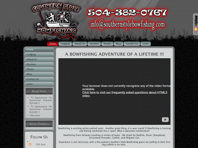 southernstylebowfishing.com snapshot