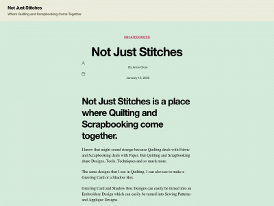 notjuststitches.com snapshot