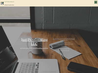 justproofreading.com snapshot