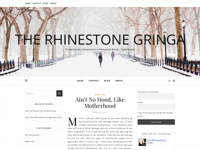 rhinestonegringa.com snapshot