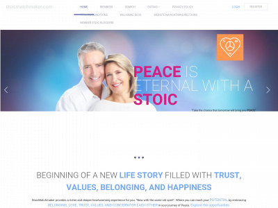 stoicmatchmaker.com snapshot