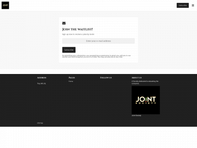jointsociety.com snapshot