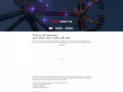 tivolidrift.no snapshot