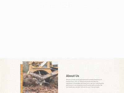 1250groundworks.com snapshot