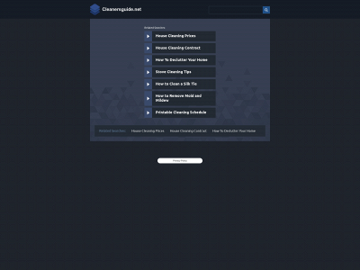 cleanersguide.net snapshot