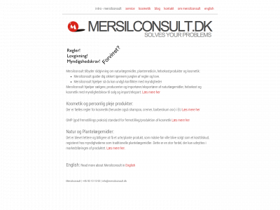 mersilconsult.dk snapshot