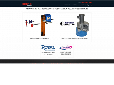 wayneproducts.com snapshot