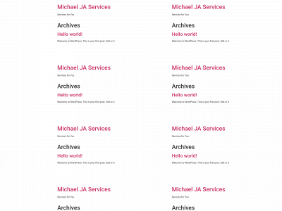 michaelja.co.uk snapshot