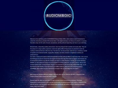 audiomagic.se snapshot