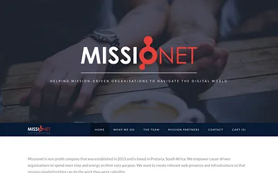 www.missionet.co.za snapshot