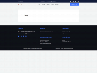 ekholmensbygg.se snapshot