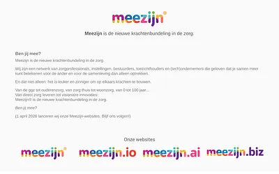 meezijn.nl snapshot