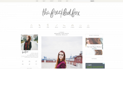 freckled-fox.com snapshot