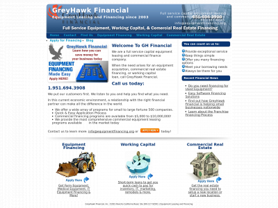 equipmentfinancing.org snapshot