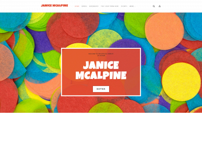 www.janicemcalpine.com snapshot