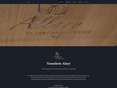 www.tonnellerieallaryusa.com snapshot