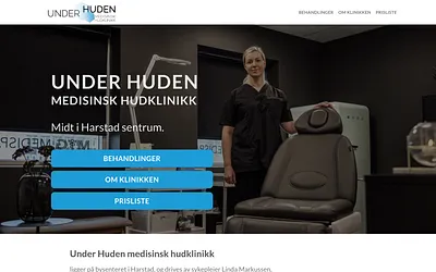 www.underhudenharstad.no snapshot