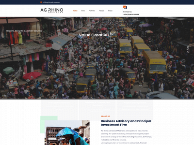 agrhinoadvisors.com snapshot