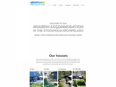 archipelagoholidays.se snapshot