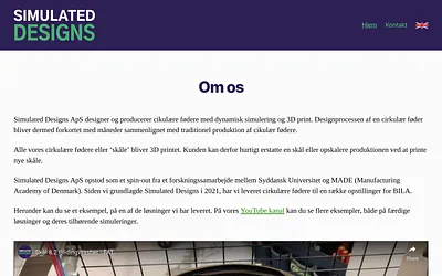 simulated-designs.dk snapshot