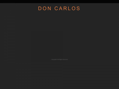 doncarlos.be snapshot