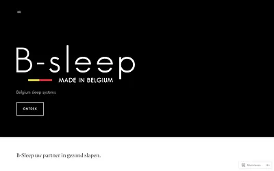 bsleep.be snapshot