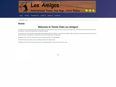 tennislosamigos.com snapshot