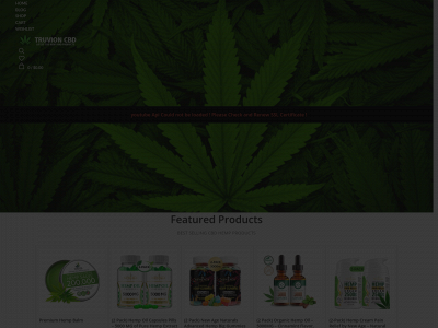 truvioncbd.com snapshot