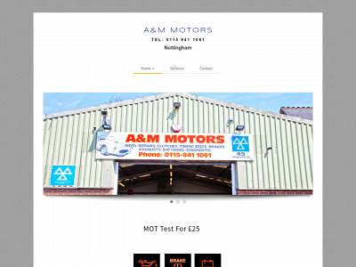 aandm-motors.uk snapshot